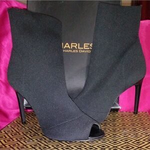 Open Toe Stiletto Boots